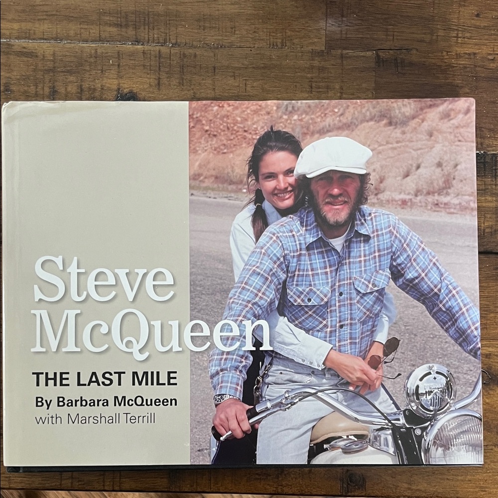 Steve McQueen The Last Mile Hardcover Book